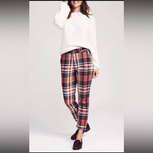 Faherty Plaid Cinder Pants in Westport Plaid size 26